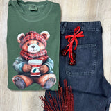 Winter Teddy Short or Long Sleeve Graphic Tee