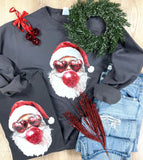 Red Bubble Santa Tee and Graphic Sweatshirt