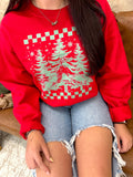 Checkered Spruce Graphic Tee or Sweatshirt