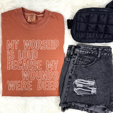 Worship is Loud Graphic Tee