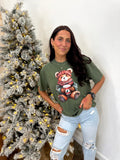 Winter Teddy Short or Long Sleeve Graphic Tee