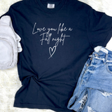 Fall Night Graphic Tee & Sweatshirt