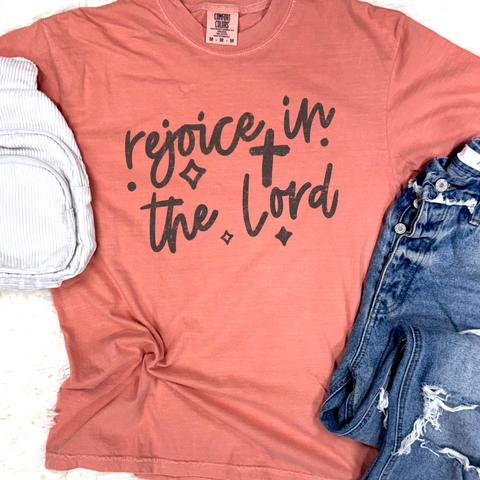 Rejoice in the Lord Graphic Tee