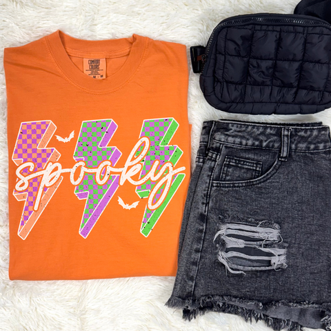 Spooky Lightning Graphic Tee