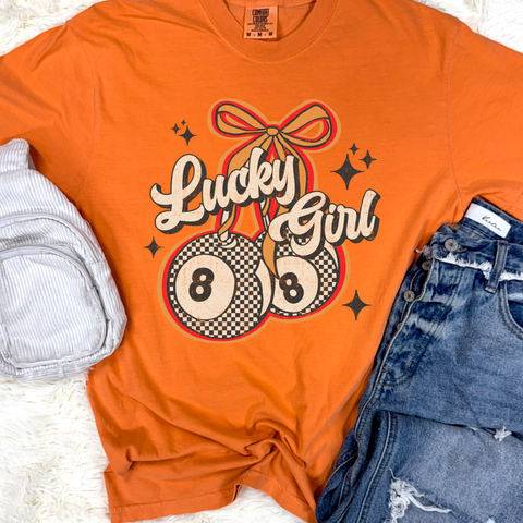 Lucky Girl Graphic Tee