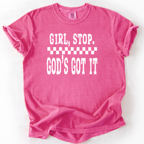 Girl Stop Graphic Tee