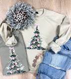 Pink Spruce Graphic Tee and Graphic Sweatshirt