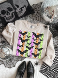 Halloween Bats Stripe Tee
