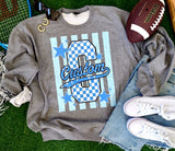 Checkered & Stripes Custom Spirit Sweatshirt or Tee
