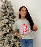 NPU Plaid Short or Long Sleeve Graphic Tee