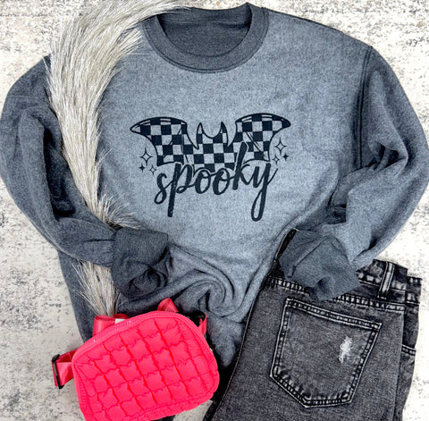 Spooky Inside Out Graphic Sweatshirt