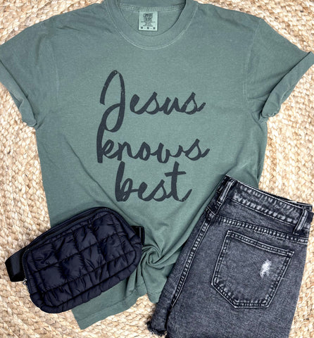 Jesus Knows Best Graphic Tee