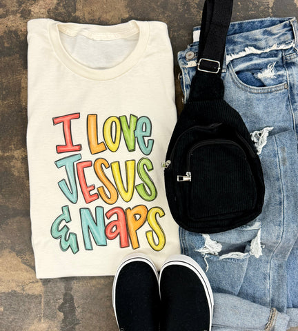 Jesus and Naps tee