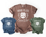 Home Plate Social Club Graphic Tee | Comfort Colors