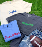 Custom Chain-stitched Sweatshirts