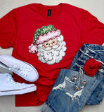 Jolly Pink and Green Santa - 24HR DEAL!