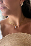 Natural Elements Stef Marquise Pendant Necklace