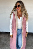 PRE ORDER- Reversible Sherpa Puffer Vest