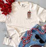 On The Rocks Christmas Coffee Tee or Sweatshirt