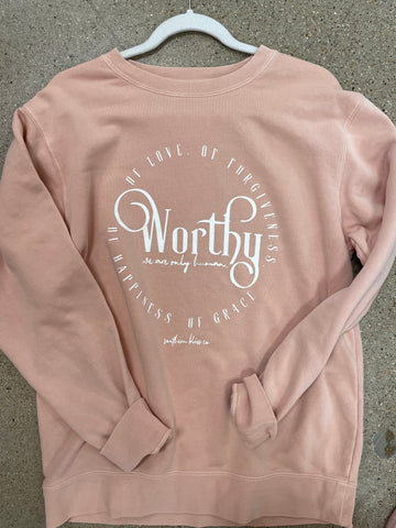 Worthy Peach Sweatshirt