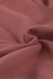 Half Zip Colorblock Pocket Patchwork Long Sleeve Hoodie