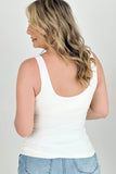 11 Colors - FawnFit Long Length Lift Tank 2.0 with Built-in Bra