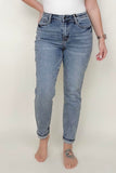 Judy Blue High Waist Vintage Mild Destroy Slim Jeans